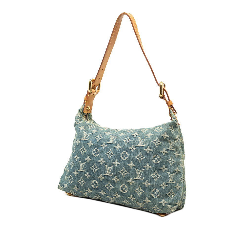 Louis Vuitton Sac porté épaule Baggy Monogram PM Bleu – vue 2 – GABY PARIS