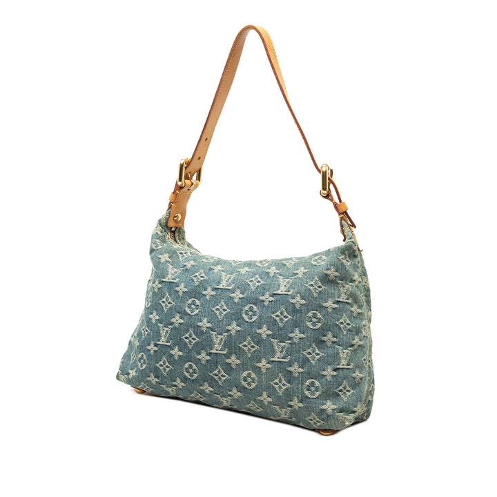 Louis Vuitton Sac porté épaule Baggy Monogram PM Bleu – vue 2 – GABY PARIS