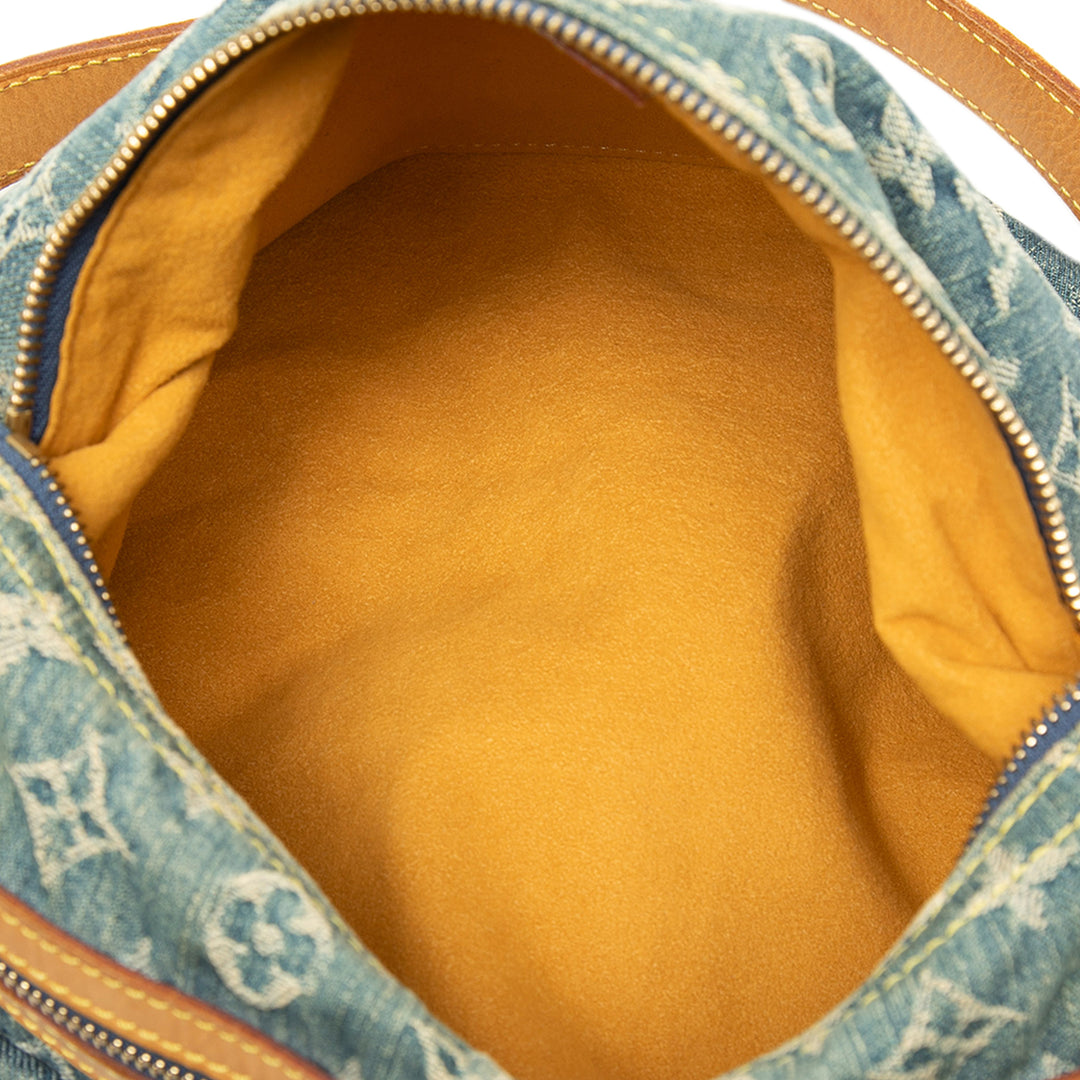 Louis Vuitton Sac porté épaule Baggy Monogram PM Bleu – vue 4 – GABY PARIS