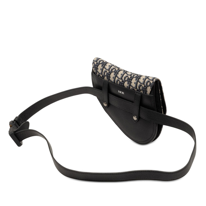 Dior Oblique Toile Saddle Sac ceinture