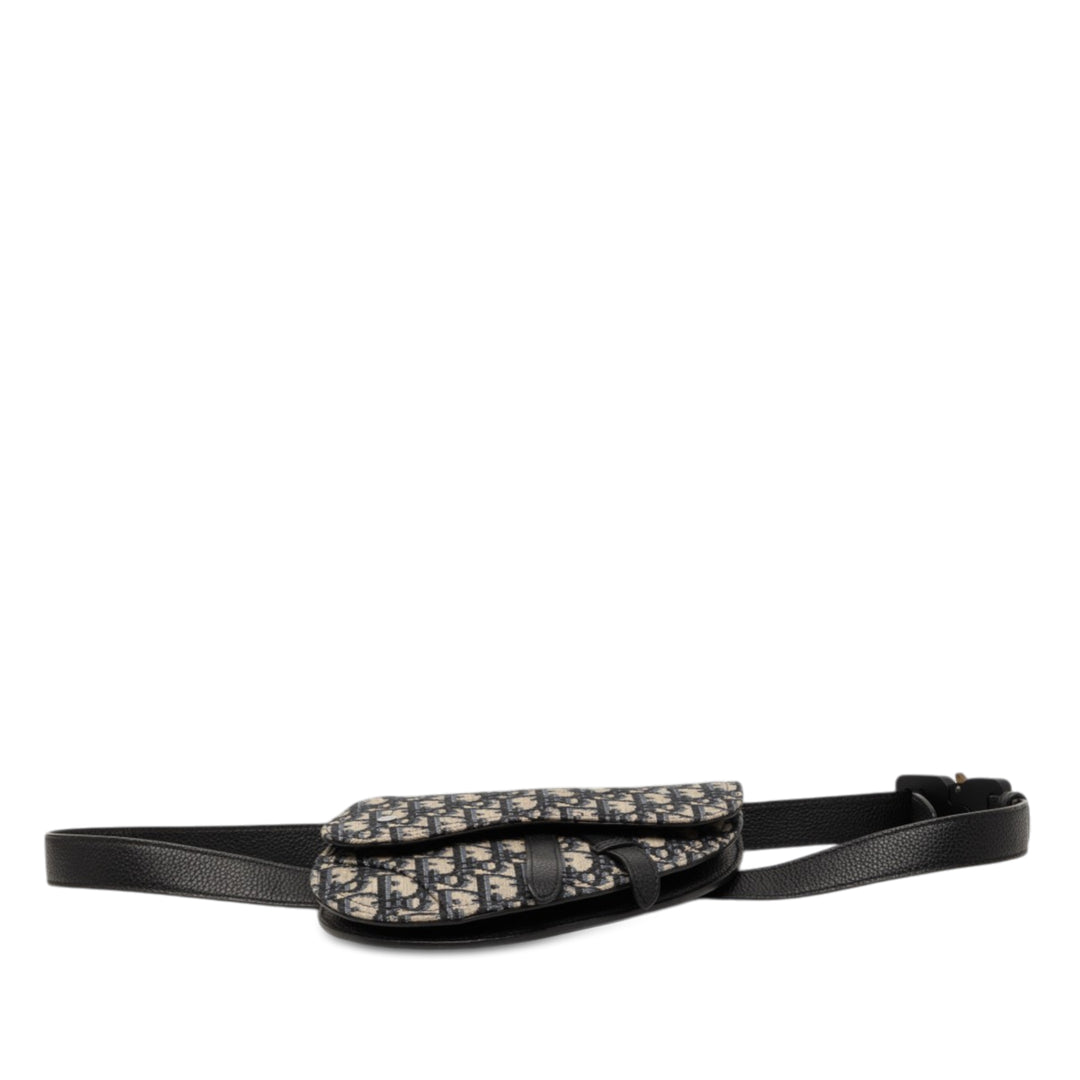 Dior Oblique Toile Saddle Sac ceinture