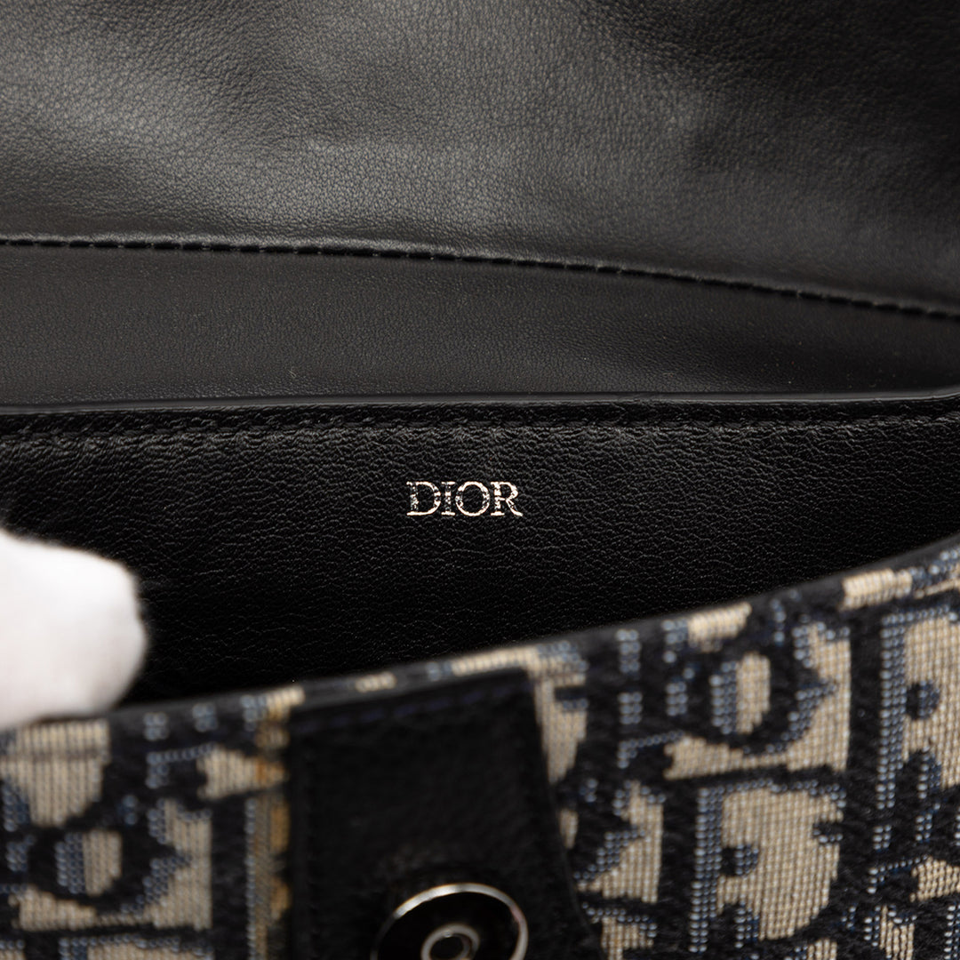 Dior Oblique Toile Saddle Sac ceinture