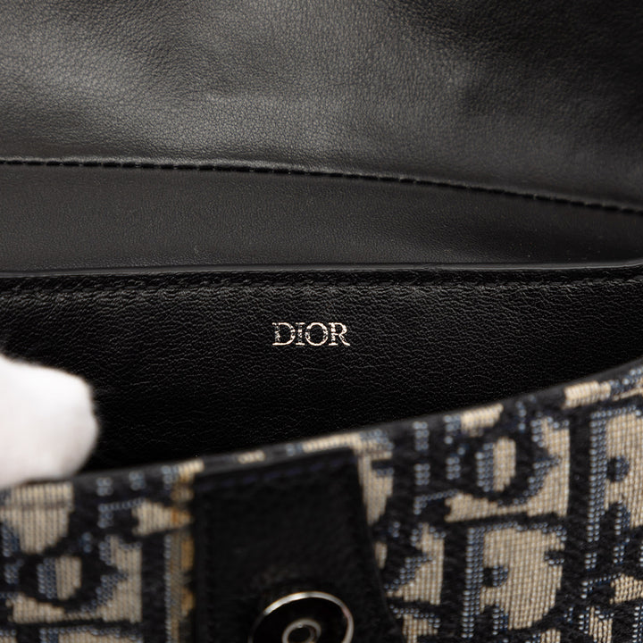 Dior Oblique Toile Saddle Sac ceinture