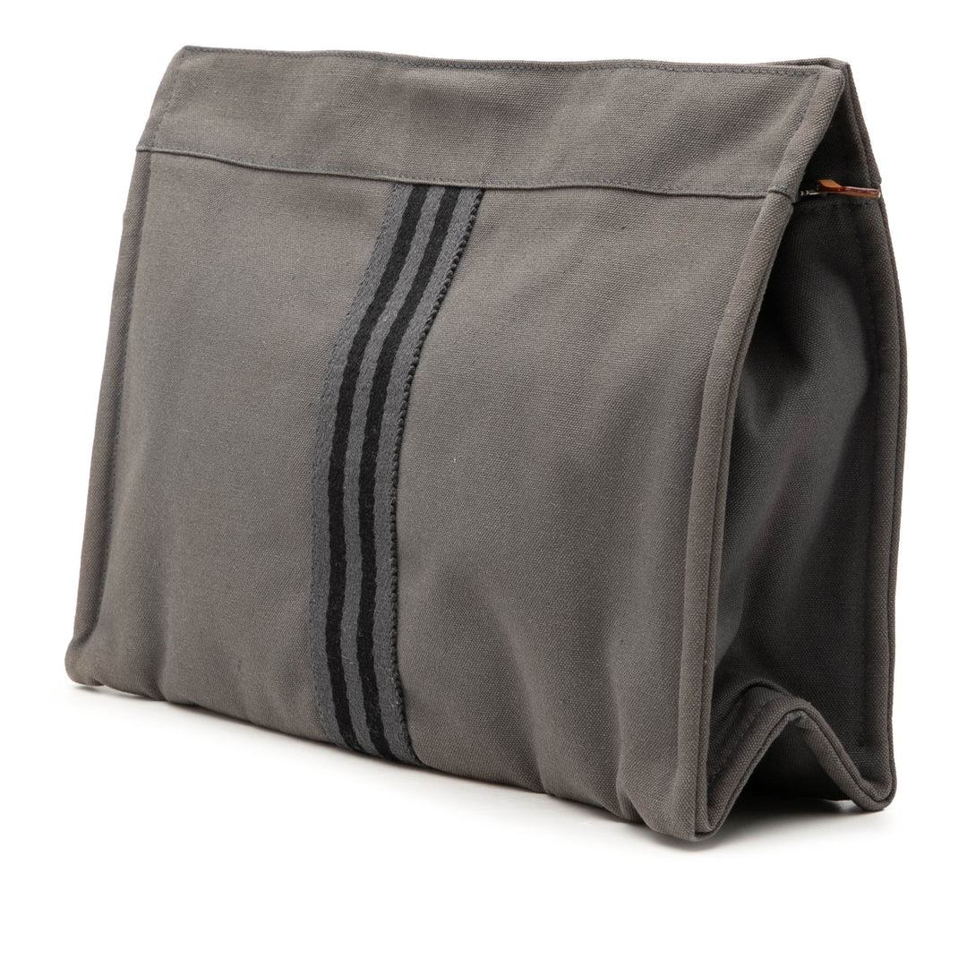 Hermès Toile Fourre Tout Pochette