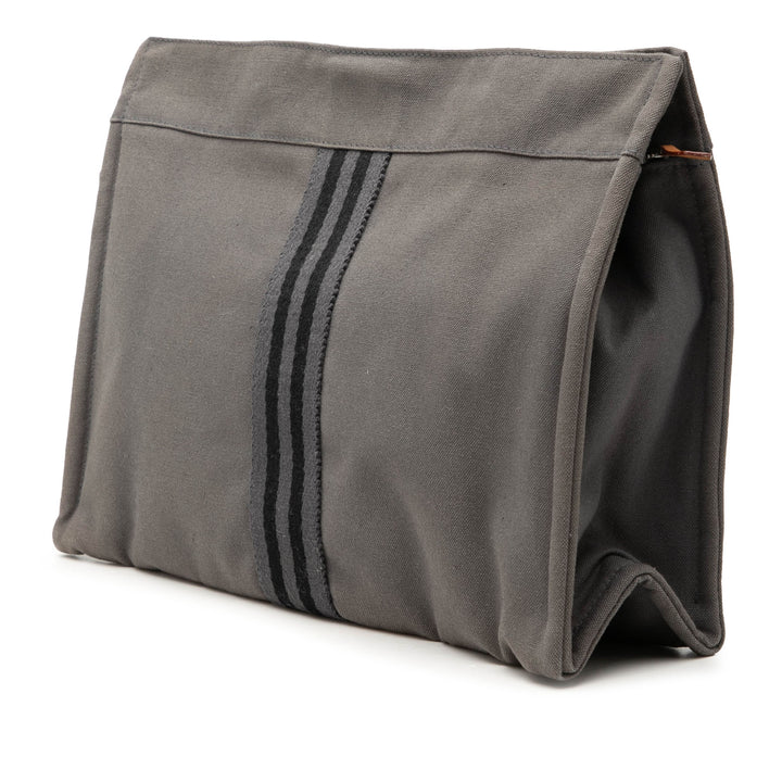 Hermès Toile Fourre Tout Pochette