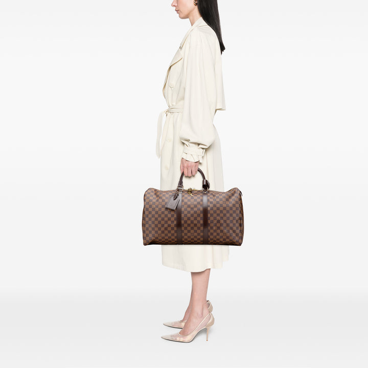 Damier Ebene Keepall 50 Brown - Gaby Paris