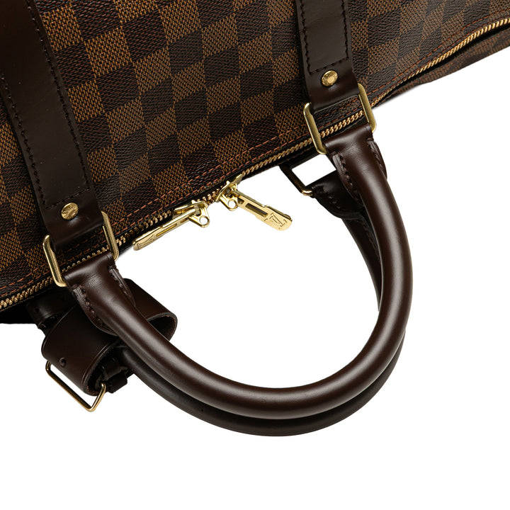 Damier Ebene Keepall 50 Brown - Gaby Paris