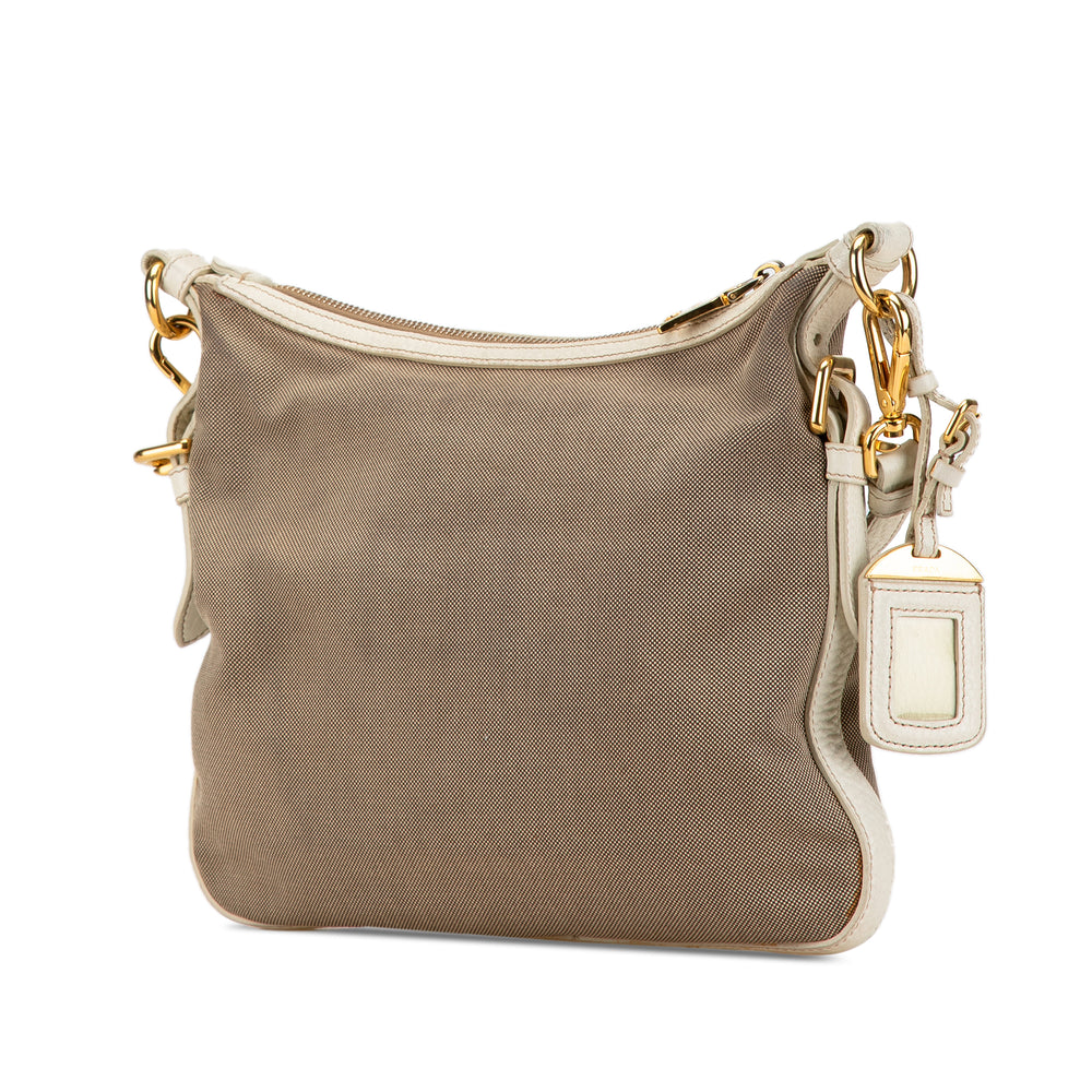 Canapa Logo Crossbody Brown - Gaby Paris