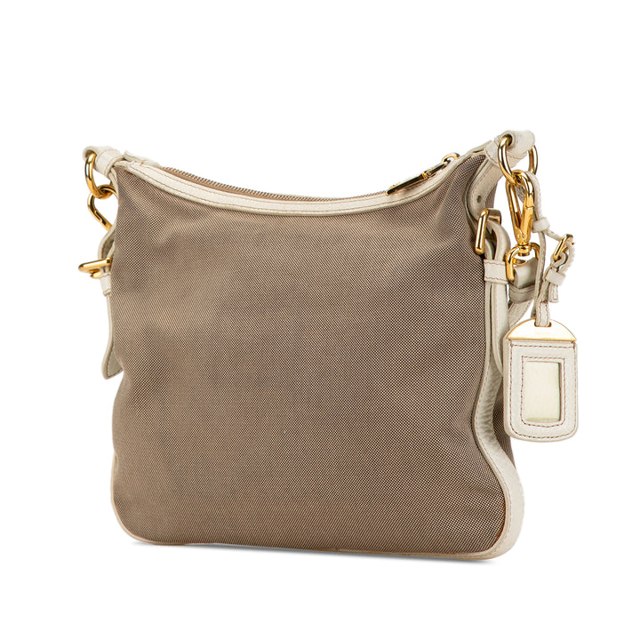 Canapa Logo Crossbody Brown - Gaby Paris