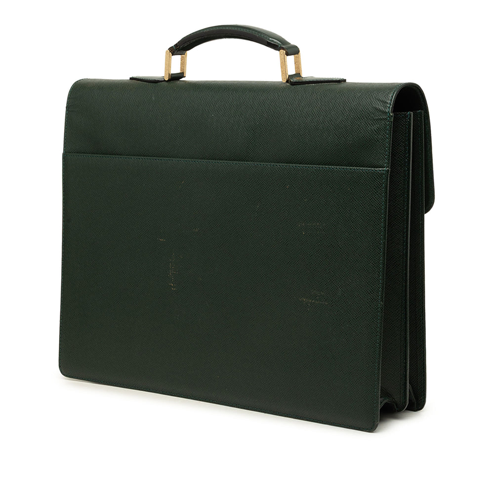 Louis Vuitton Taiga Moskova Porte-documents Vert – vue 2 – GABY PARIS