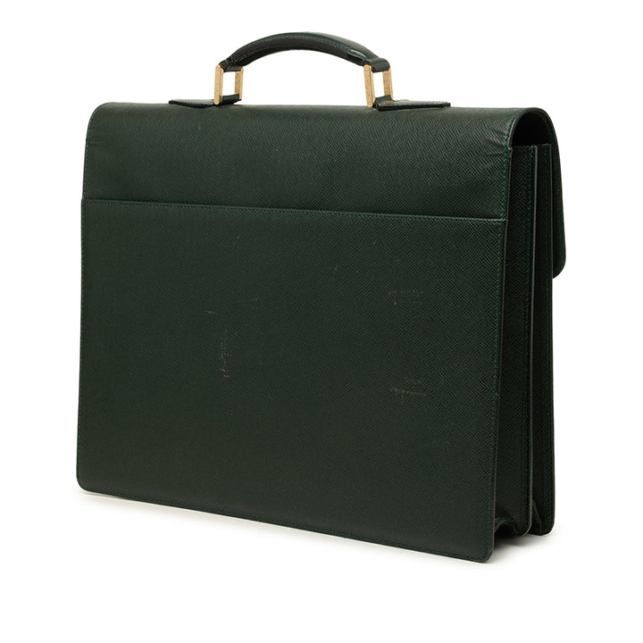 Louis Vuitton Taiga Moskova Porte-documents Vert – vue 2 – GABY PARIS