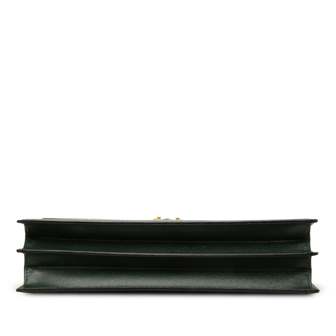 Louis Vuitton Taiga Moskova Porte-documents Vert – vue 3 – GABY PARIS