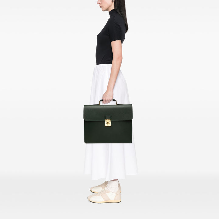 Louis Vuitton Taiga Moskova Porte-documents Vert – vue 8 – GABY PARIS