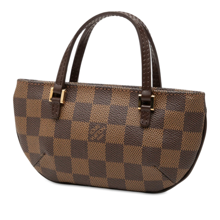Louis Vuitton Manosque Pochette Toile Damier Ébène