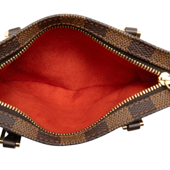 Louis Vuitton Manosque Pochette Toile Damier Ébène