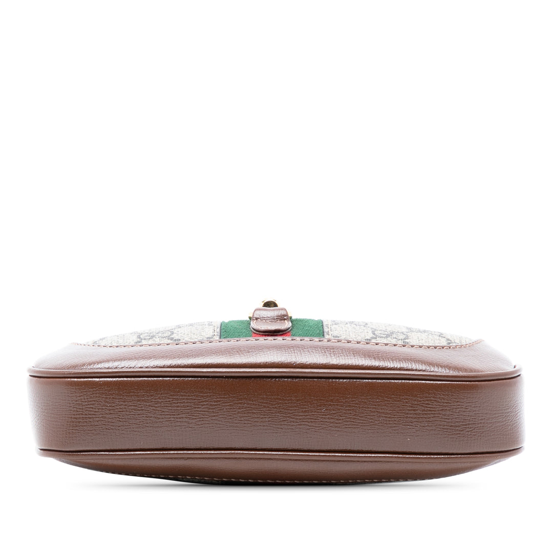 Gucci Mini GG Supreme Web Jackie 1961 Sac porté croisé