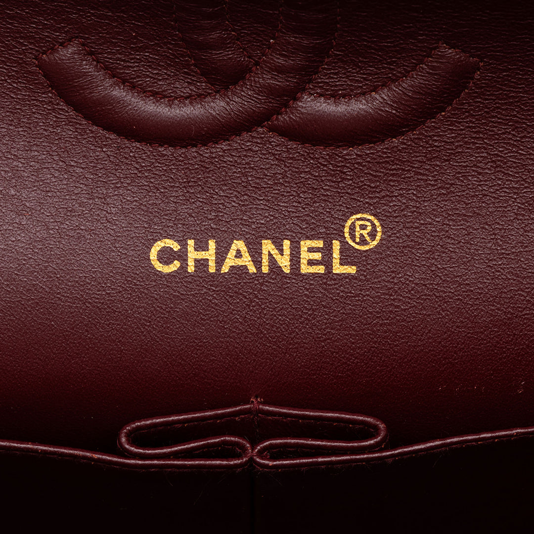Chanel Sac porté épaule Classic Double rabat Moyen Cuir d'agneau Noir – vue 5 – GABY PARIS