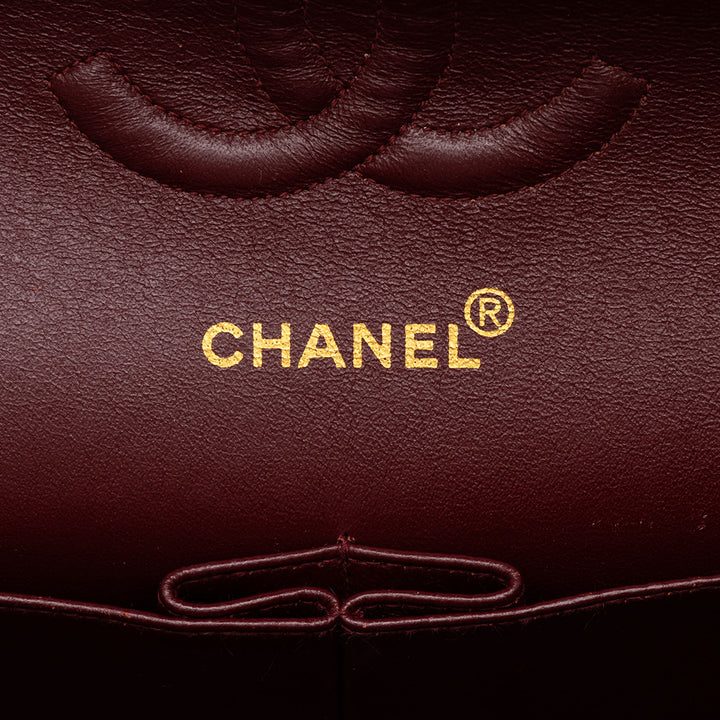 Chanel Sac porté épaule Classic Double rabat Moyen Cuir d'agneau Noir – vue 5 – GABY PARIS