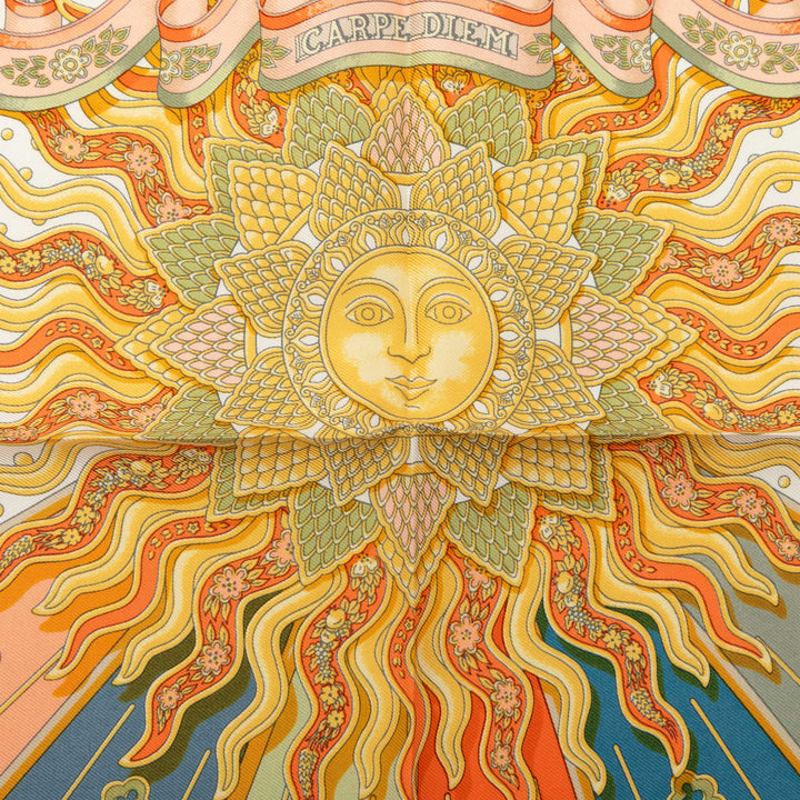 Hermès Carpe Diem Foulard 90 Multi Soie