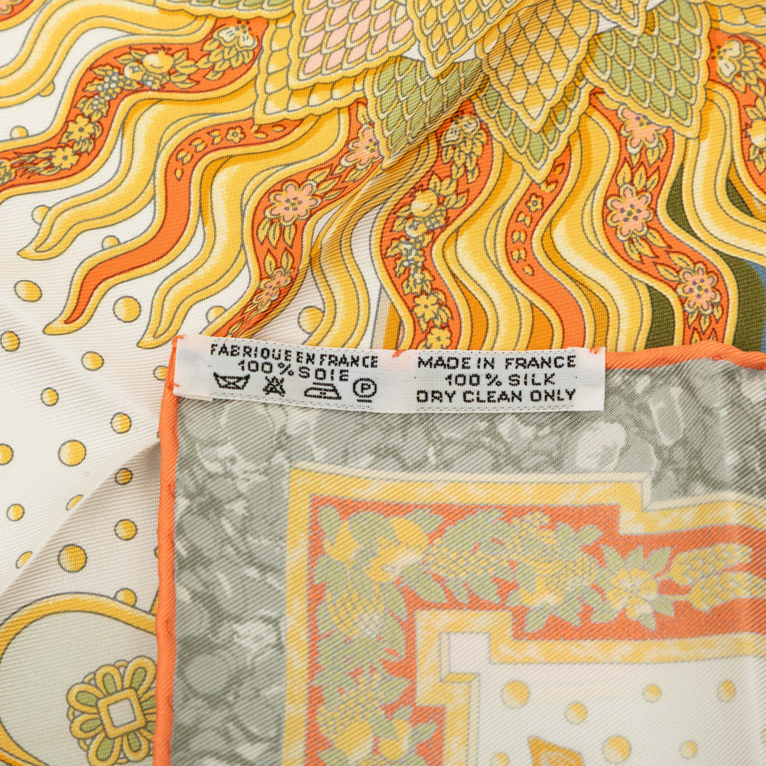 Hermès Carpe Diem Foulard 90 Multi Soie