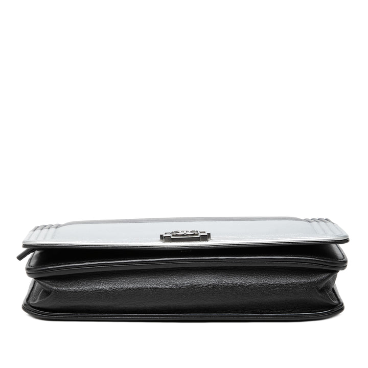 Chanel Bicolore Boy Wallet on Chain Cuir de veau