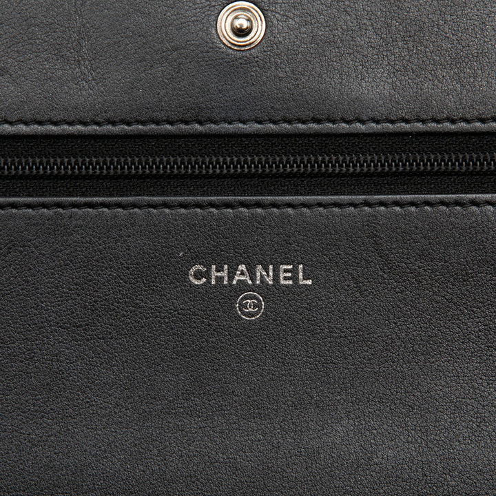 Chanel Bicolore Boy Wallet on Chain Cuir de veau