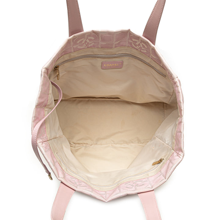 New Travel Line Nylon Tote Pink - Gaby Paris