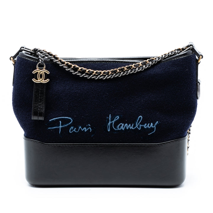 Chanel Medium Laine Paris Hamburg brodé Gabrielle Hobo