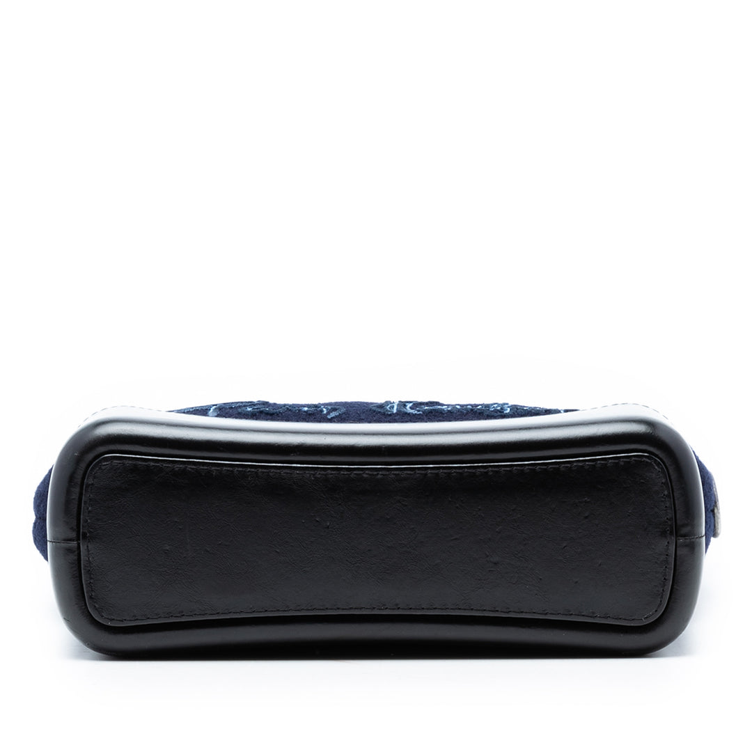 Chanel Medium Laine Paris Hamburg brodé Gabrielle Hobo