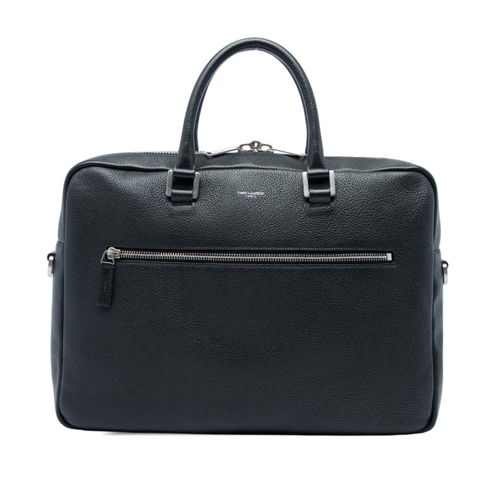 Saint Laurent Business Sac Noir – vue principale – GABY PARIS