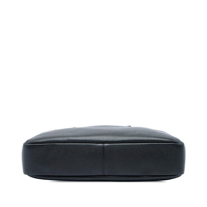 Saint Laurent Business Sac Noir – vue 3 – GABY PARIS