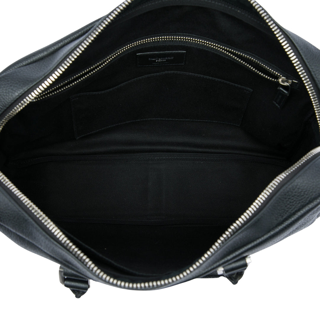 Saint Laurent Business Sac Noir – vue 4 – GABY PARIS