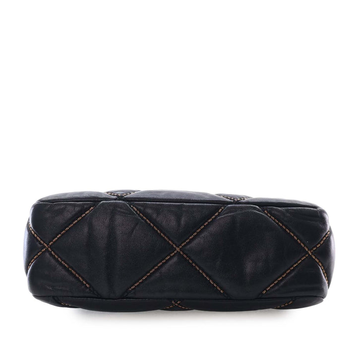 Chanel Medium Cuir d’agneau 19 à rabat