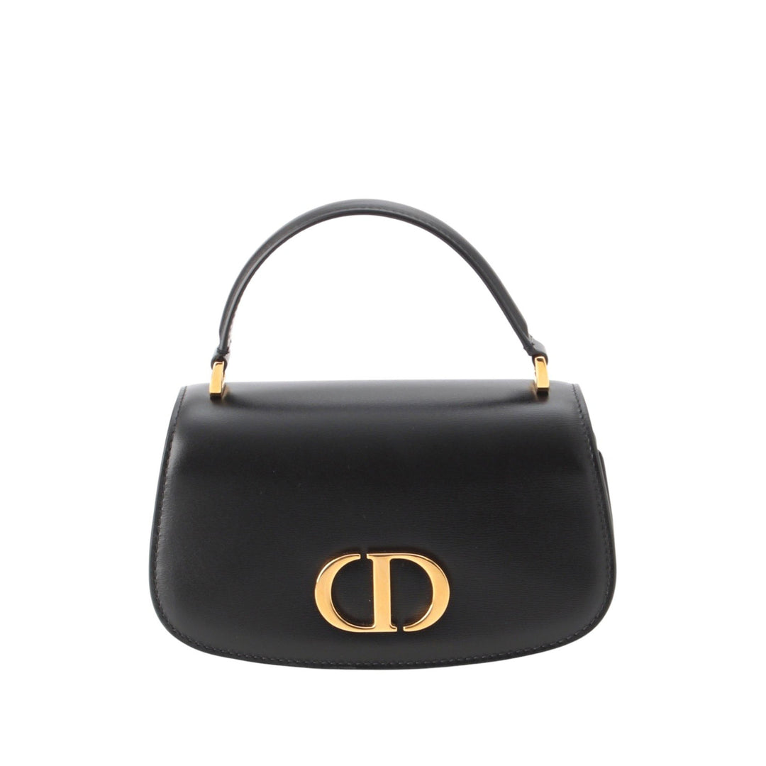 Box 30 Montaigne Avenue sac à Cuir de veau Noir