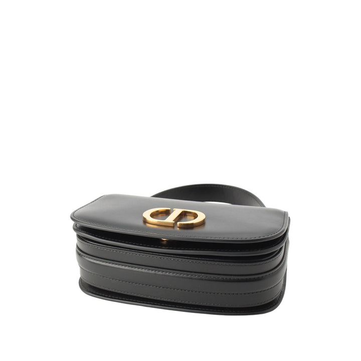 Box 30 Montaigne Avenue sac à Cuir de veau Noir