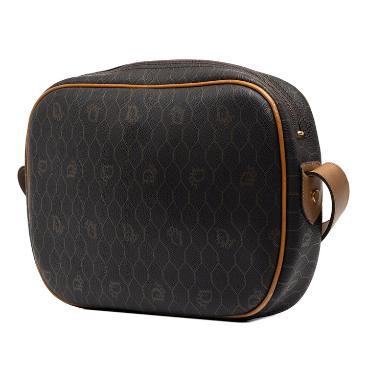 Dior Sac bandoulière Honeycomb Toile enduite Noir – vue 2 – GABY PARIS