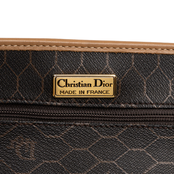 Dior Sac bandoulière Honeycomb Toile enduite Noir – vue 5 – GABY PARIS