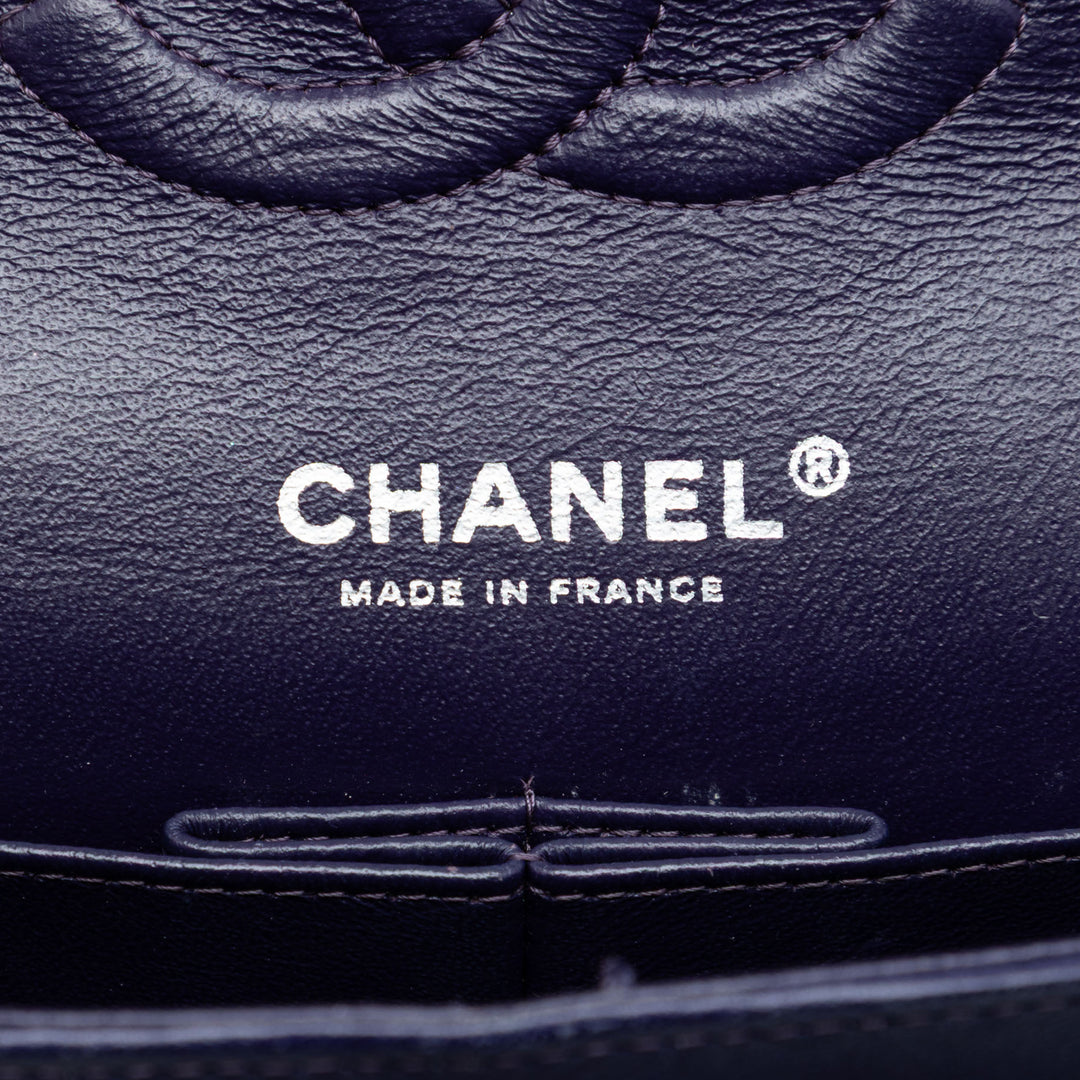 Chanel Medium Classic Cuir d’agneau Double rabat