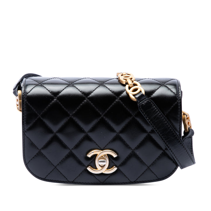 Chanel Mini brillant Cuir de veau My Sweet CC à rabat