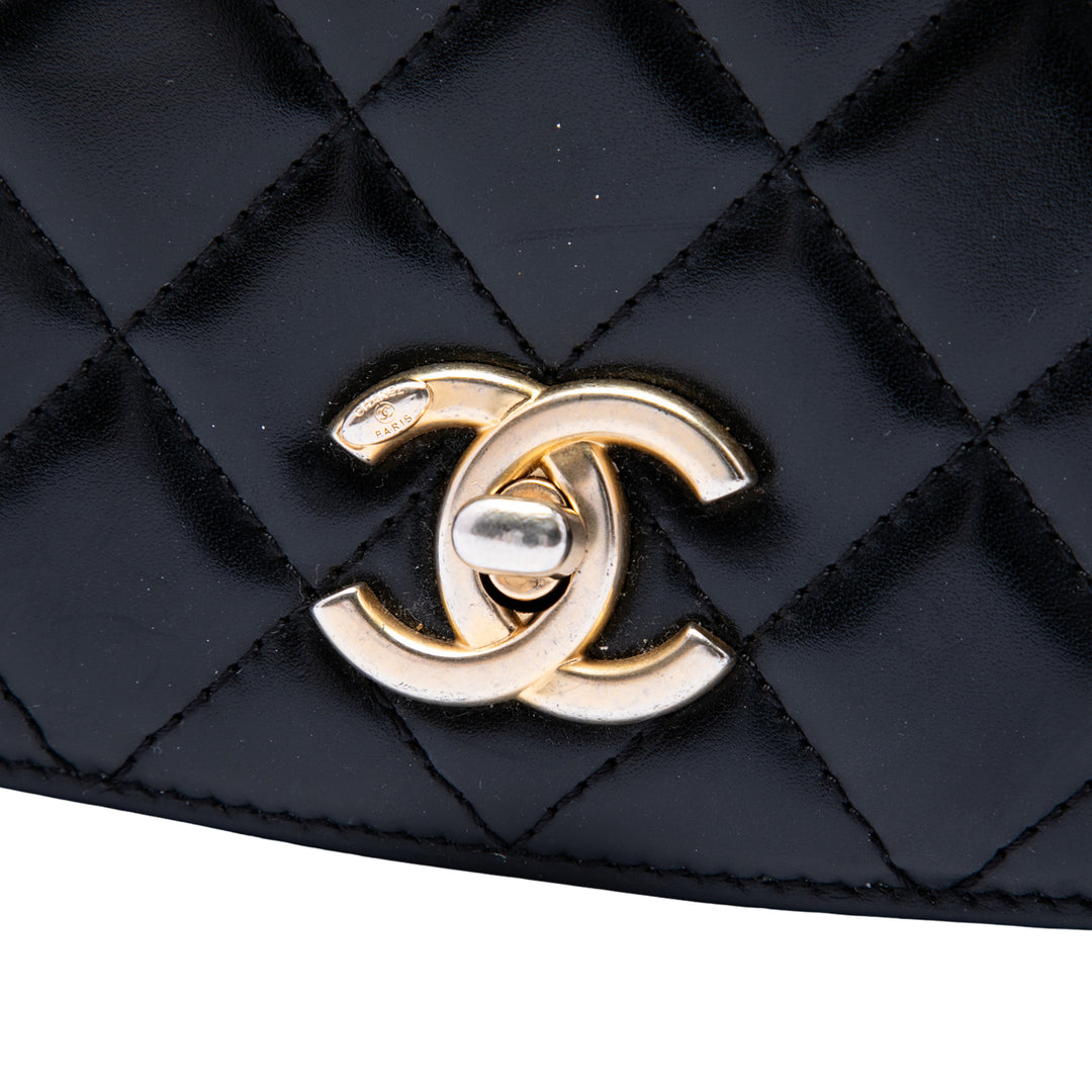Chanel Mini brillant Cuir de veau My Sweet CC à rabat