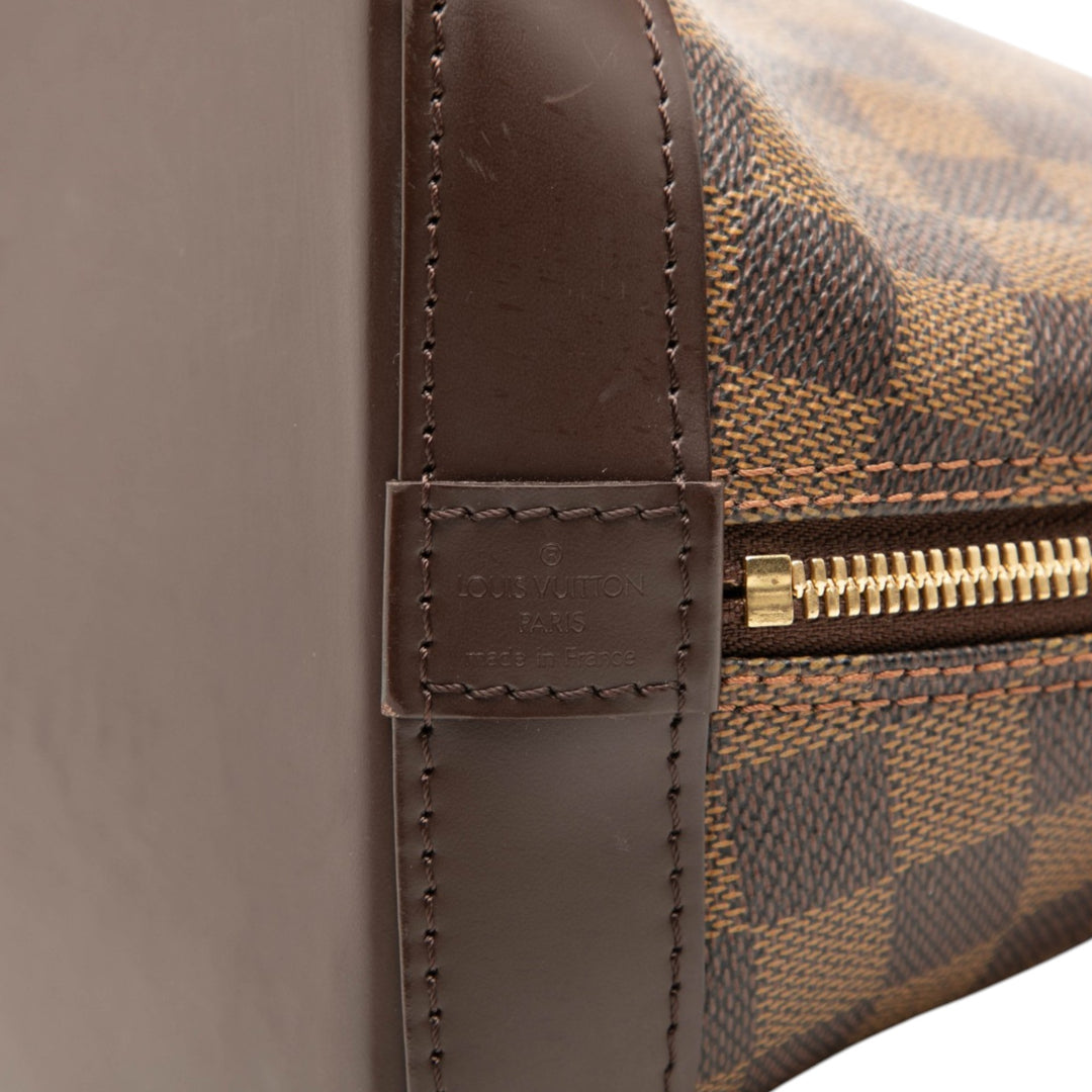 Louis Vuitton Sac à main Alma Damier Ébène PM Marron – vue 5 – GABY PARIS