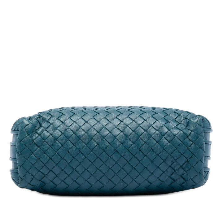 Bottega Veneta Intrecciato Nodini Double Zippé Sac Mini Cuir nappa