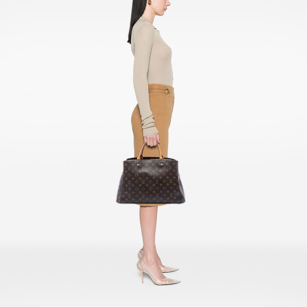 Montaigne GM Monogram Marron