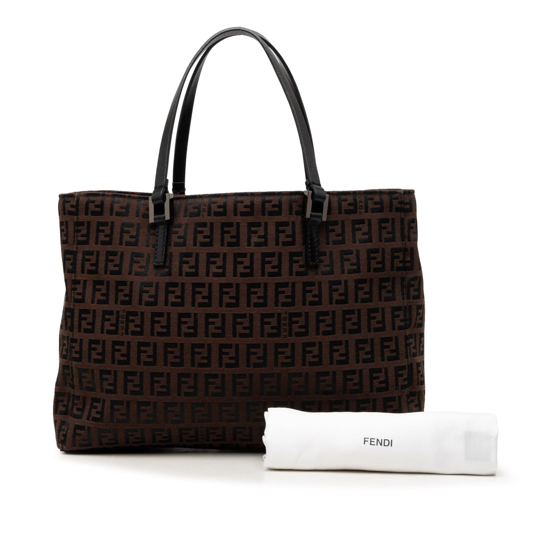 Fendi Zucchino Toile Cabas