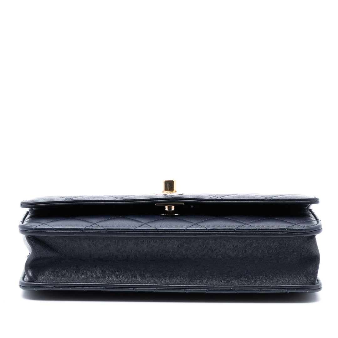 Chanel Cuir d’agneau Trendy CC Wallet on Chain – GABY PARIS Authentique