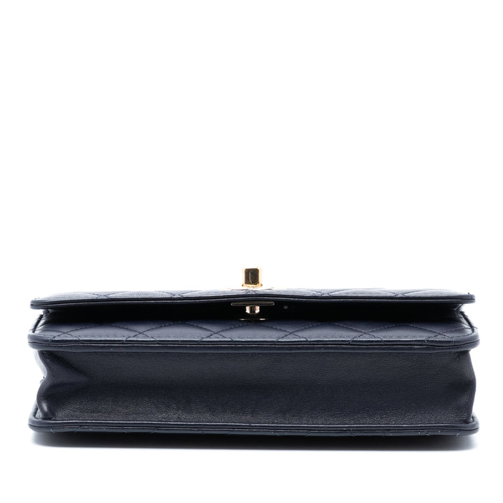 Chanel Cuir d’agneau Trendy CC Wallet on Chain – GABY PARIS Authentique