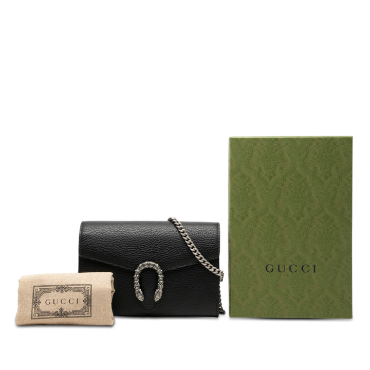 Gucci Cuir de veau Dionysus Wallet on Chain