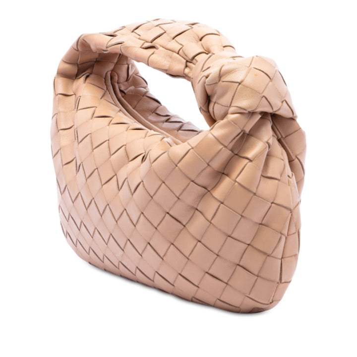 Bottega Veneta Sac porté épaule Intrecciato Jodie nappa Mini Marron – vue 2 – GABY PARIS