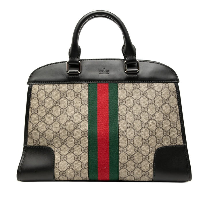 Gucci GG Supreme Web Dome sac à anse supérieure