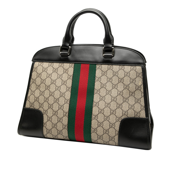 Gucci GG Supreme Web Dome sac à anse supérieure